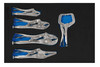 Williams Locking Pliers Set in 1/3 Foam Drawer Insert 5 Pcs - JHWF23076 Pro Torque Tools