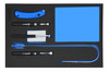 Williams Utility Tool Set in 1/3 Foam Drawer Inset 5 Pcs - JHWFITS-6 Pro Torque Tools