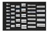 Williams 1/2" Dr Shallow & Deep Socket Set 1/3 Foam Drawer Inset 12 Pt 36 Pcs - JHWFMSS-36RC