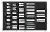 Williams 1/2" Dr Shallow & Deep Socket Set 1/3 Foam Drawer Inset 12 Pt 30 Pcs - JHWFWSS-30RC Pro Torque Tools