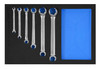 Williams Double Flare Nut Wrench Set in 1/3 Foam Drawer Inset 6 Pcs - JHWFWSXFN-6 Pro Torque Tools
