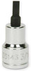5/16" x 3/64" Williams 1/4" Dr Slotted Screwdriver Bit Socket - JHW35141 Pro Torque Tools