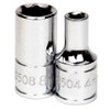 6 MM Williams 1/4" Dr Shallow Socket 6 Pt - JHW30506