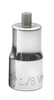 9/64" Williams 1/4" Dr Stubby Hex Bit Socket - JHWTMAXS45E2 Pro Torque Tools