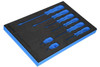 Williams 1/3 Foam Drawer Insert Only for SuperTorque Screwdriver Set 8 Pcs - JHWFSPRS-8CKP13FM Pro Torque Tools