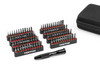 4 MM Tekton Precision Bit Driver and Bit Set with Case 97 Pcs - DBA93100 New Pro Torque Tools