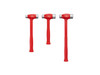36, 43, 50 Oz Tekton Flat Steel Face Dead Blow Hammer Set 3 Pcs - HDB94001 New Pro Torque Tools