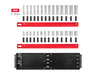 4 - 15 MM Tekton 1/4" Dr Shallow and Deep Socket Set with Rails and Tray 6 Pt 28 Pcs - SHD90211 New Pro Torque Tools