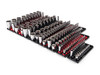 Tekton 1/4, 3/8, 1/2" Dr Shallow and Deep Socket Set with Rails and Trays 6 Pt 214 Pcs - SHD99202 New Pro Torque Tools