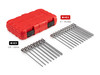 1/8 - 3/8", 3 - 10 MM Tekton 3/8" Dr Long Hex Bit Socket Set with Case 19 Pcs - SHB91315 New Pro Torque Tools