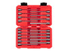 1/8 - 3/8", 3 - 10 MM Tekton 3/8" Dr Long Hex Bit Socket Set with Case 19 Pcs - SHB91315 New Pro Torque Tools