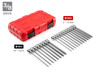 Tekton 1/4, 3/8, 1/2" Dr Standard and Long Bit Socket Set with Cases 248 Pcs - SHB99301 New Pro Torque Tools