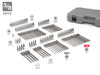 Tekton 1/4, 3/8, 1/2" Dr Standard and Long Bit Socket Set with Cases 248 Pcs - SHB99301 New Pro Torque Tools