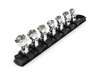 1/4 - 9/16" Tekton 1/4" Dr Shallow Universal Joint Socket Set with Rail 6 Pt 7 Pcs - SHD90109 New Pro Torque Tools