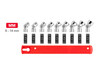 6 - 14 MM Tekton 1/4" Dr Shallow Universal Joint Socket Set with Rail 6 Pt 9 Pcs - SHD90110 New Pro Torque Tools
