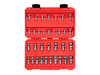 1/4 - 3/4", 6 - 19 MM Tekton 1/4, 3/8" Dr Shallow Universal Joint Socket Set with Case 6 Pt 33 Pcs - SHD99301 New Pro Torque Tools