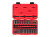 5/32 - 11/16", 4 - 17 MM Tekton 1/4" Dr Shallow and Deep Impact Socket and Accessory Set with Case 6 Pt 61 Pcs - SID90403 New Pro Torque Tools