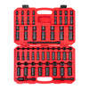 1/4 - 1", 6 - 24 MM Tekton 3/8" Dr Shallow and Deep Impact Socket and Accessory Set with Case 6 Pt 72 Pcs - SID91404 New Pro Torque Tools
