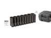 5/16 - 1-1/4" Tekton 1/2" Dr Deep Impact Socket Set with Case 6 Pt 17 Pcs - SID92305 New Pro Torque Tools