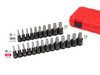1/4 - 3/4", 6 - 19 MM Tekton 1/2" Dr Hex Impact Bit Socket Set with Case 24 Pcs - SIB92311 New Pro Torque Tools