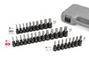 1/4 - 3/4", 6 - 19 mm, T30 - T70 Tekton 1/2" Dr Hex and Torx Impact Bit Socket Set with Case 32 Pcs - SIB92312 New Pro Torque Tools