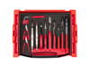 Tekton 1/4, 3/8" Dr Socket and Ratchet, Screwdriver, and Pliers Set in Modular Stacking Tool Box 2 Drawer 6 Pt 127 Pcs - OLB99006 New Pro Torque Tools