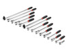 Tekton 1/4, 3/8, 1/2" Dr Quick-Release Comfort Grip Ratchet and Breaker Bar Set 15 Pcs - SDR99904 New Pro Torque Tools