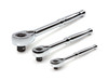 Tekton 1/4, 3/8, 1/2" Dr Quick-Release Ratchet Set 3 Pcs - SRH91100 New Pro Torque Tools