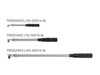 20 - 200 In Lbs, 10 - 100 Ft Lbs, 40 - 300 Ft Lbs Tekton 1/4, 3/8, 1/2" Dr 90-Tooth Dual-Direction Micrometer Torque Wrench Set 3 Pcs - TRQ95902 New Pro Torque Tools