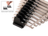 1/4 - 1-1/4" Tekton Angle Head Open End Wrench Set with Modular Organizers 19 Pcs - WAE91503 New Pro Torque Tools