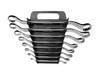 1/4 - 1-1/4" Tekton 45-Degree Offset Box End Wrench Set with Holder 8 Pcs - WBE23408 New Pro Torque Tools