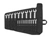 1/4 - 1-1/4" Tekton Combination Wrench Set with Roll 19 Pcs - WCB94103 New Pro Torque Tools