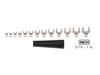 5/16 - 1" Tekton 3/8" Dr Crowfoot Wrench Set with Rack 13 Pcs - WCF95101 New Pro Torque Tools