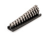 5/16 - 1" Tekton 3/8" Dr Crowfoot Wrench Set with Rack 13 Pcs - WCF95101 New Pro Torque Tools