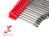 1/4 - 1", 6 - 24 MM Tekton Long Fixed/Flex Head Ratcheting Box End Wrench Set with Modular Organizers 34 Pcs - WRB95306 New Pro Torque Tools
