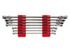 6 - 19 MM Tekton Long Flex Head Ratcheting Box End Wrench Set with Modular Organizers 12 Pt 7 Pcs - WRB96301 New Pro Torque Tools