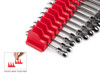 1/4 - 1", 6 - 24 MM Tekton Flex Head Ratcheting Combination Wrench Set with Modular Organizers 12 Pt 34 Pcs - WRC95305 New Pro Torque Tools
