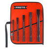 3/8, 1/2, 5/8, 3/4, 7/8" Proto Cold Chisel Set, Not Tether Capable 6 - 9 1/4" - J86000