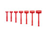 15.5" Tekton 8, 13, 21, 26, 39, 45, 53 Oz Dead Blow Hammer Set 7 Pcs - HDB93005 New Pro Torque Tools