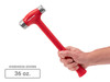 17.5" Tekton 26, 36, 43, 47, 50 Oz Flat Steel Face Dead Blow Hammer Set 5 Pcs - HDB94002 New Pro Torque Tools