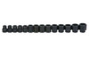 3/4 - 1 5/8" Williams 3/4" Dr Shallow Impact Socket Set 6 Pt 14 Pcs & Clip Rail - WS-6-14HA Pro Torque Tools