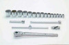 19 - 60MM Williams 3/4" Dr Shallow Socket Tool Set 12 Pt 20 Pcs - MSH-20 Pro Torque Tools