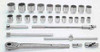 7/8 - 2 3/8" Williams 3/4" Dr Socket & Tool Set 12 Pt 29 Pcs - WSH-29 Pro Torque Tools
