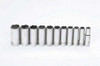 1/2 - 1 1/8" Williams 1/2" Dr Deep Socket Set 6 Pt 11 Pcs - WSSD-11HRC Pro Torque Tools