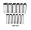 13 - 30MM Williams 1/2" Dr Deep Socket Set 12 Pt 12 Pcs - MSSD-12RC Pro Torque Tools
