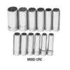 13 - 30MM Williams 1/2" Dr Deep Socket Set 12 Pt 12 Pcs - MSSD-12RC