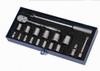 3/8 - 1 1/4" Williams 1/2" Dr Shallow Socket & Tool Set 6 Pt 18 Pcs - WSS-18HF Pro Torque Tools