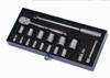 Williams 3/8 - 1 1/4 Williams 1/2 Dr Shallow Socket and Tool Set 6 Pt 18 Pcs and Tool Box - WSS-18HFTB