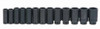 Williams 3/8 - 1 1/2 Williams 1/2 Dr Deep Impact Socket Set 6 Pt 19 Pcs - WS-14-19RC