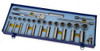 3/8 - 1 1/4" Shallow & 1/2 - 1 1/8" Deep Williams 1/2" Dr Socket & Tool Set 12 Pt 30 Pcs & Tool Box - WSS-30FTB Pro Torque Tools